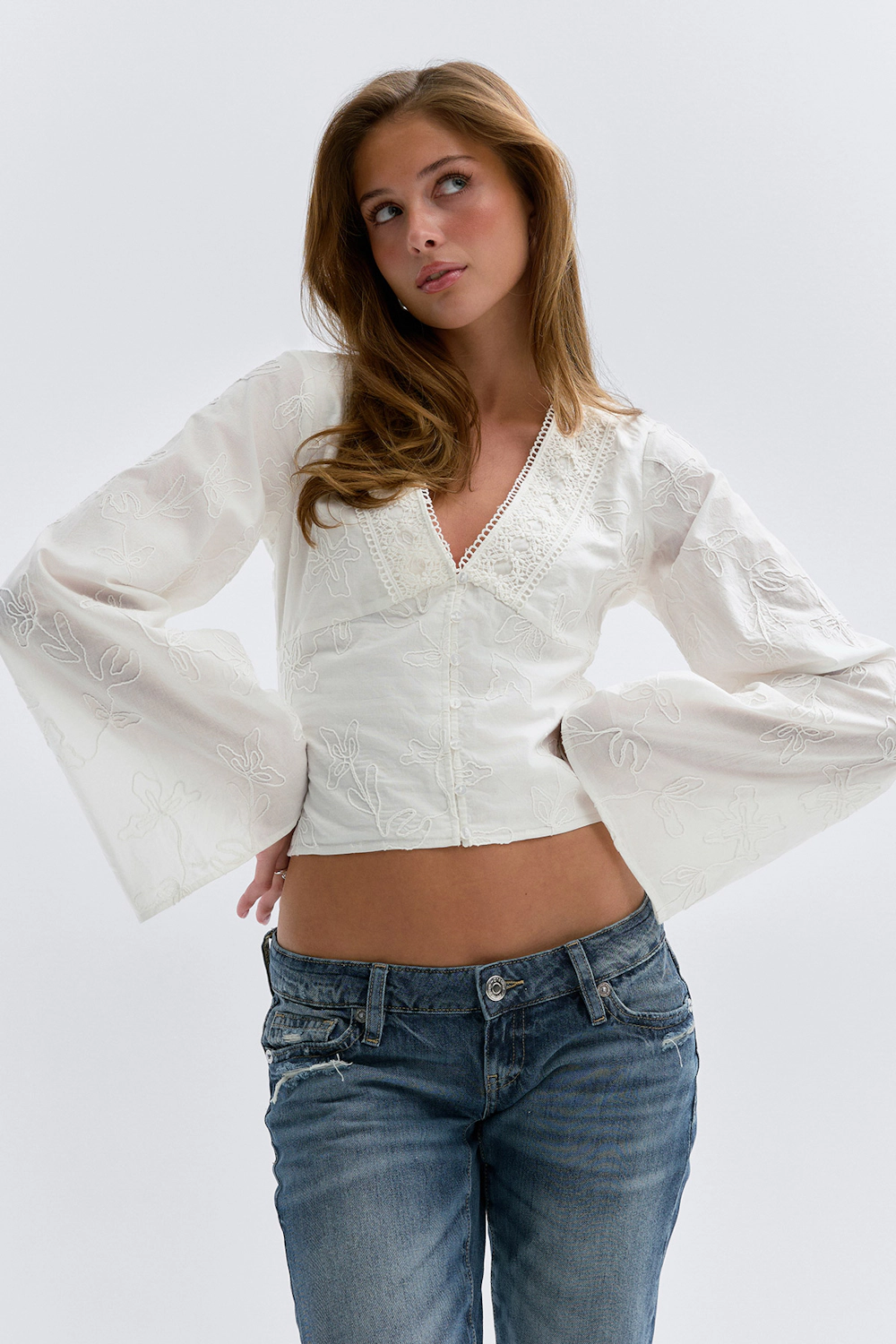 14+ Lace blouse