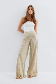 Wide Leg Trousers