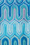 Blue paisly