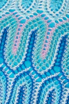 Blue paisly