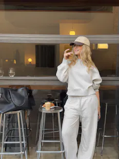 Crop Crewneck Sweater