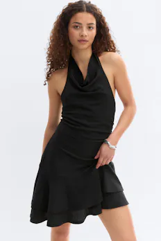 Halterneck Mini Dress