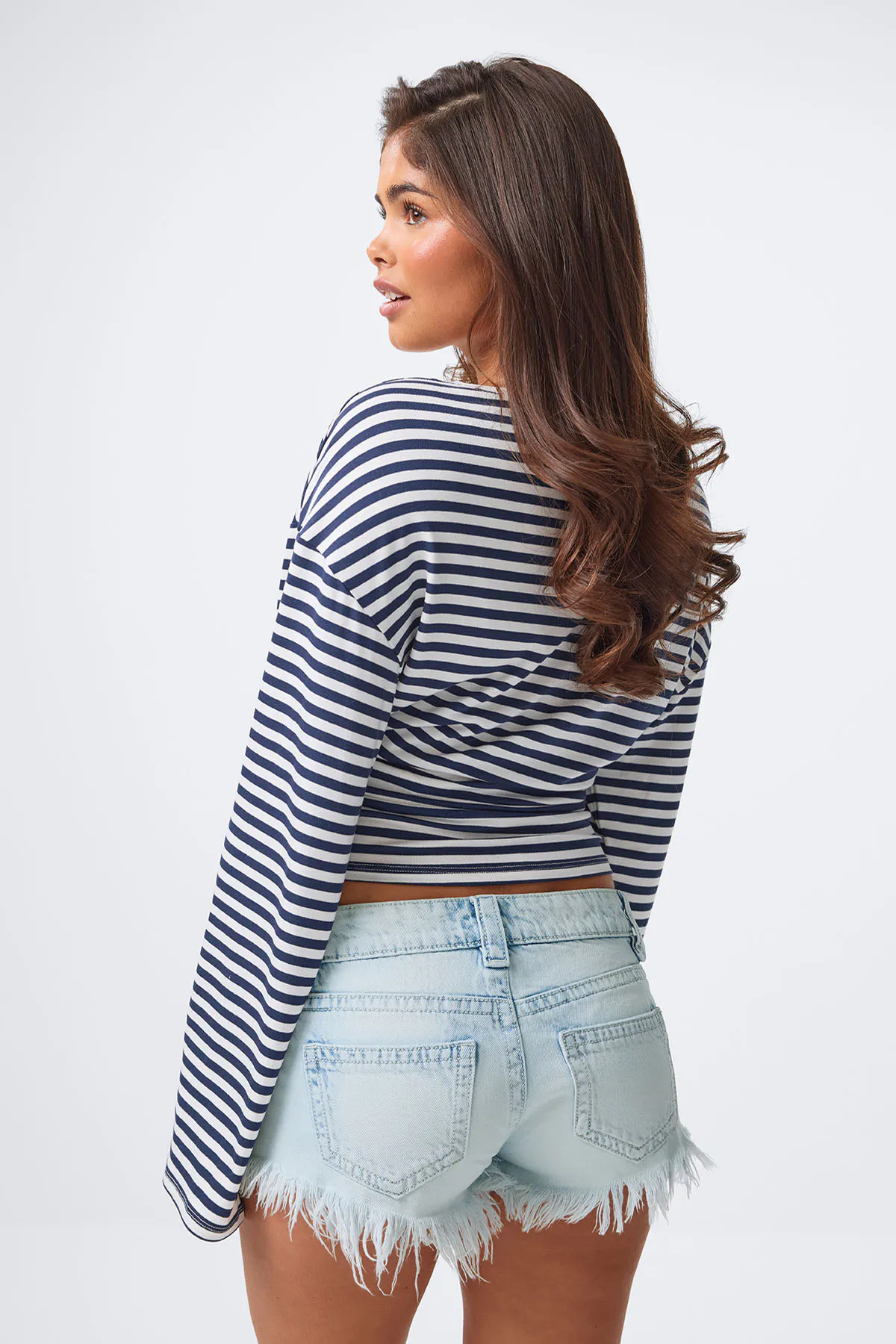 For real low denim shorts — shorts med fickor från Gina Tricot