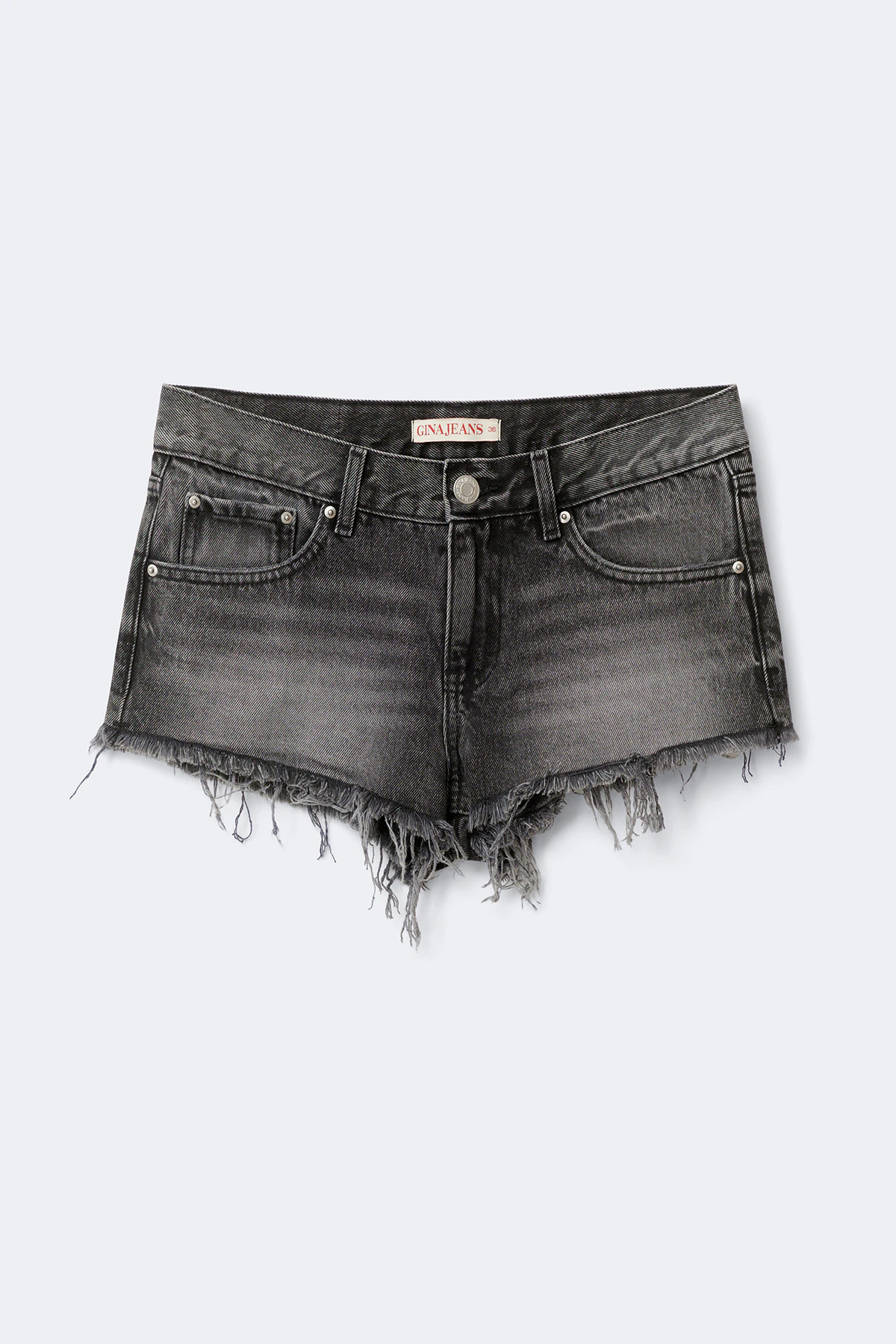 Gina Tricot Glow low denim shorts dam – bild 4