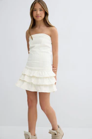 Y Jeanqueen Smock Dress
