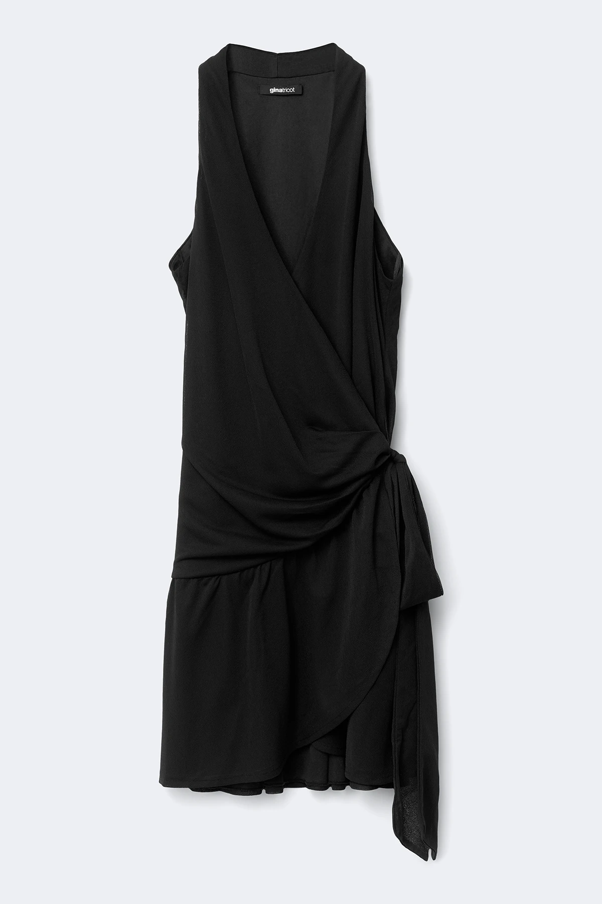 Gina Tricot Sheer wrap dress klänningar dam – bild 4