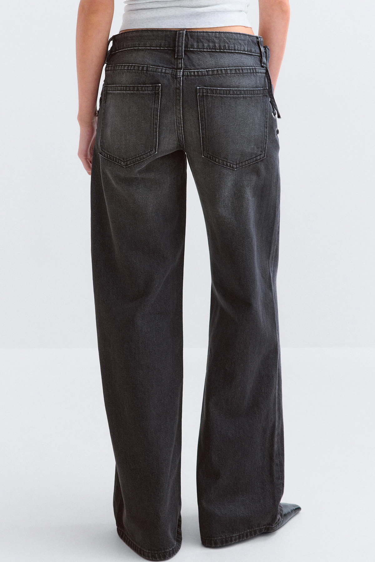 Gina Tricot Tied up loose jeans dam – bild 4