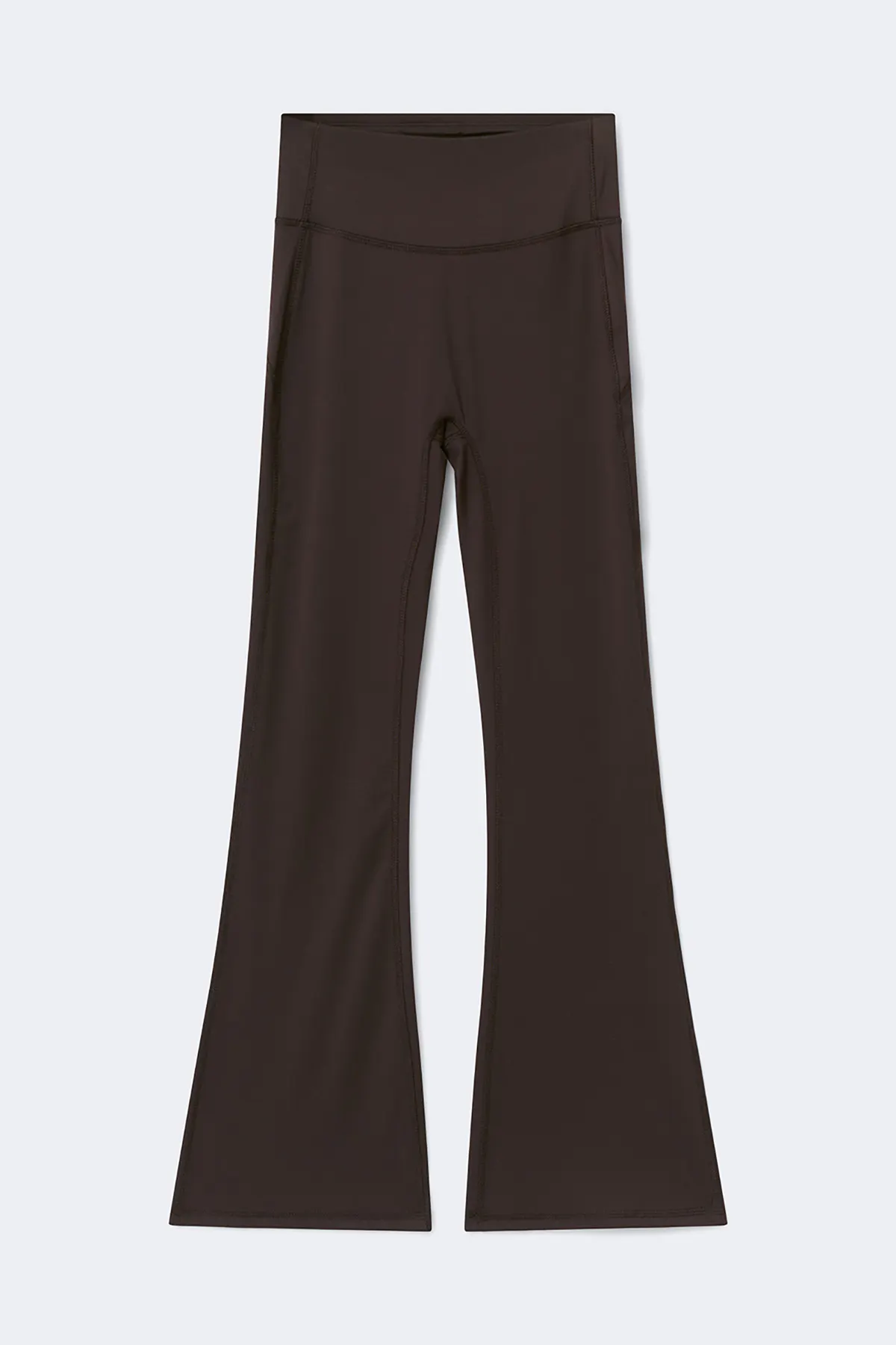 Gina Tricot - Tall flare yoga tights - yoga pants - Brun - L - Dame