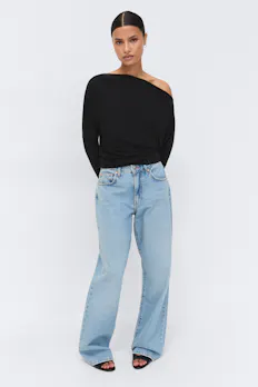 Dropped Shoulder Top