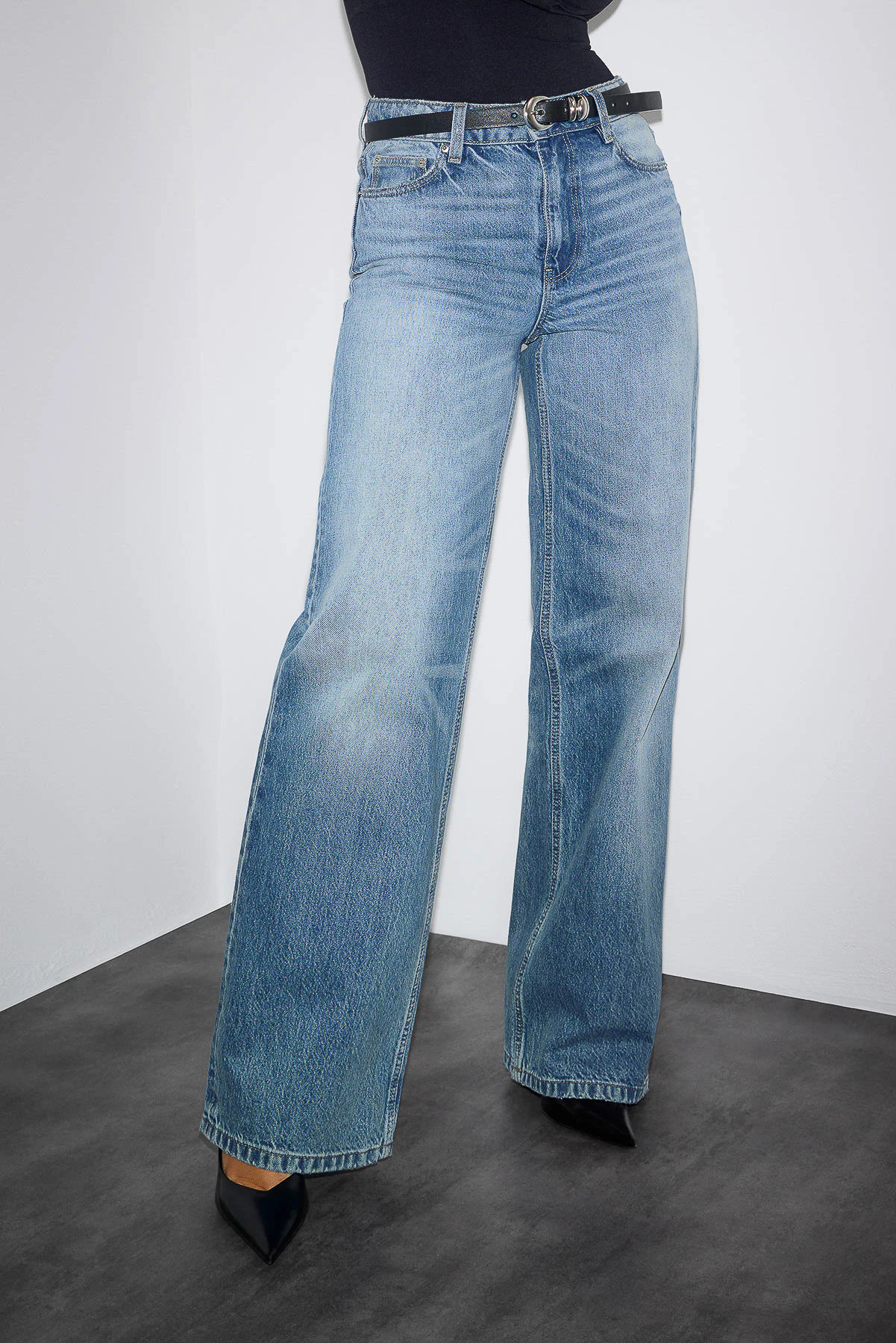 Gina Tricot Boss bby wide jeans dam – bild 3