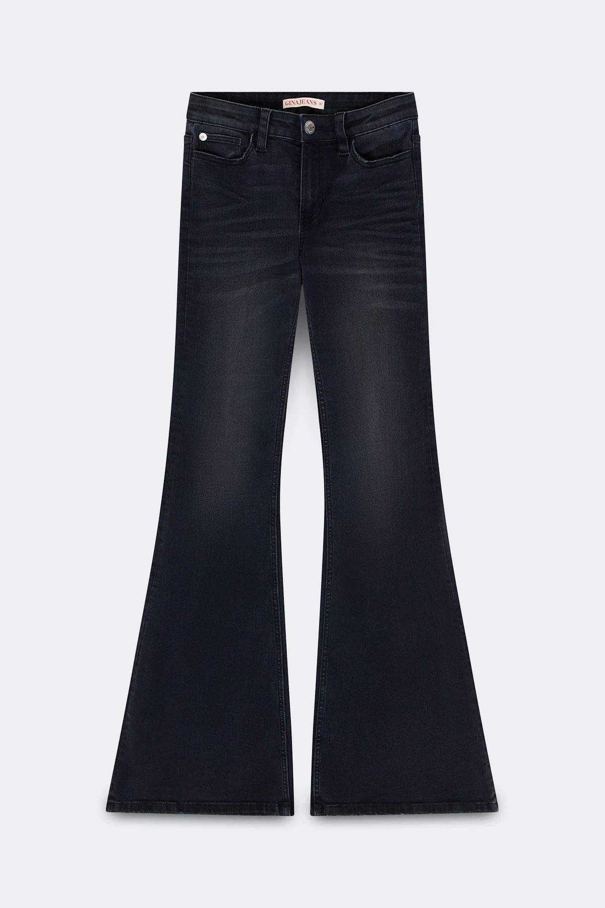 Gina Tricot Ultra flare jeans dam – bild 4
