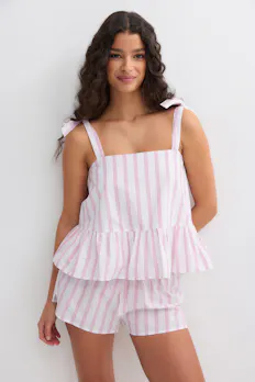 Poplin Pyjamas Singlet