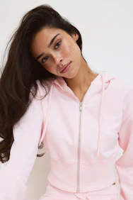 Slim Fit Zip Hoodie