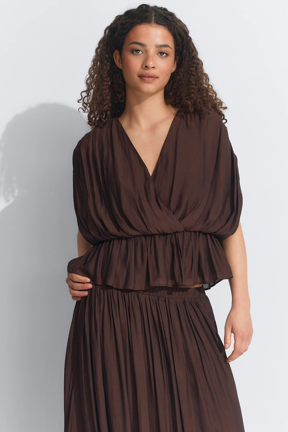 Loose sleeveless top