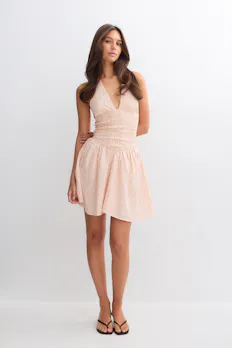 Seersucker Mini Dress