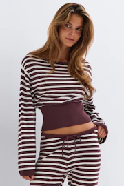 Knitted loungewear top