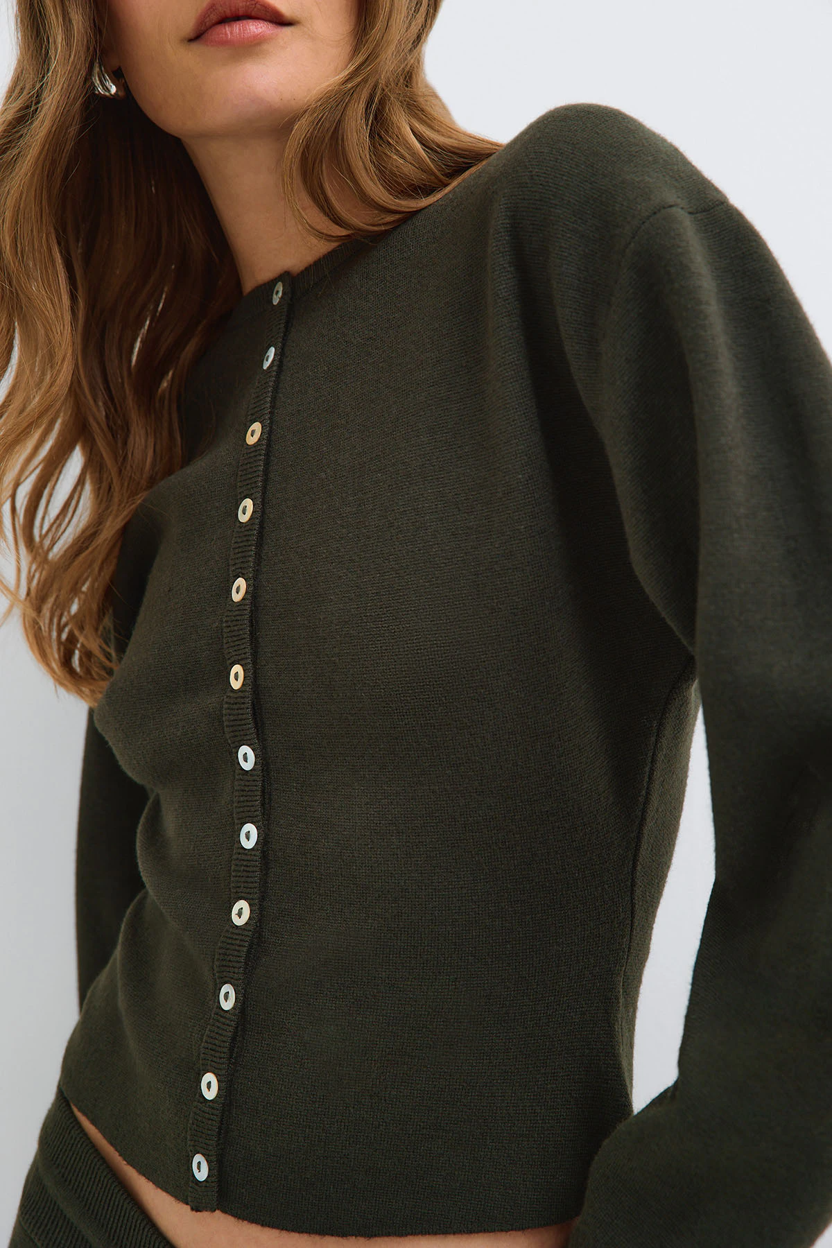 Gina Tricot Knitted loungewear cardigan dam
