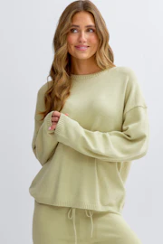 Knitted loungewear sweater