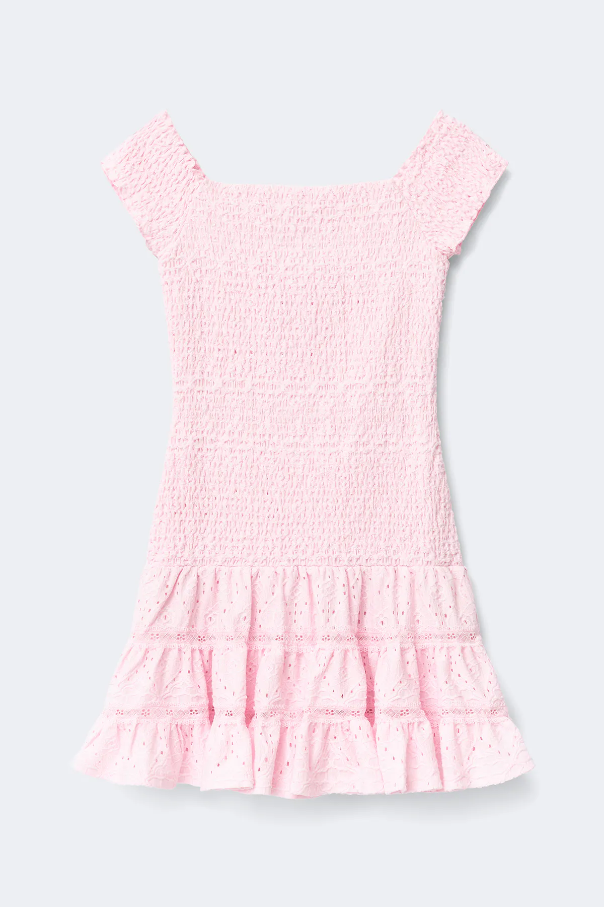 14+ smock dress - Pink - Gina Tricot