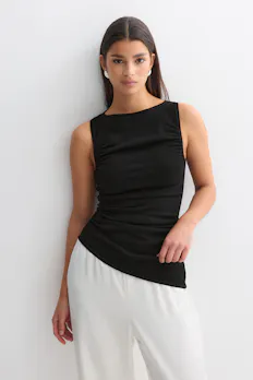 Asymmetric Knitted Top