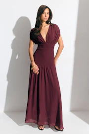 Smock maxi dress