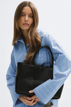 Big Braided Tote Bag
