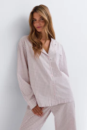 Poplin pyjamas shirt