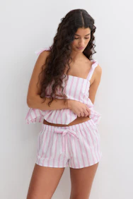 Poplin Pyjamas Shorts