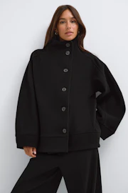 Funnel neck jacket