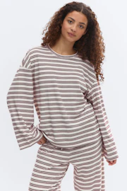 Soft loungewear longsleeve top