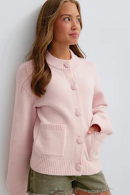Y Knitted Cardigan