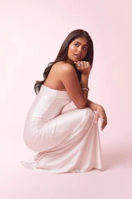14+ Prom Satin Dress