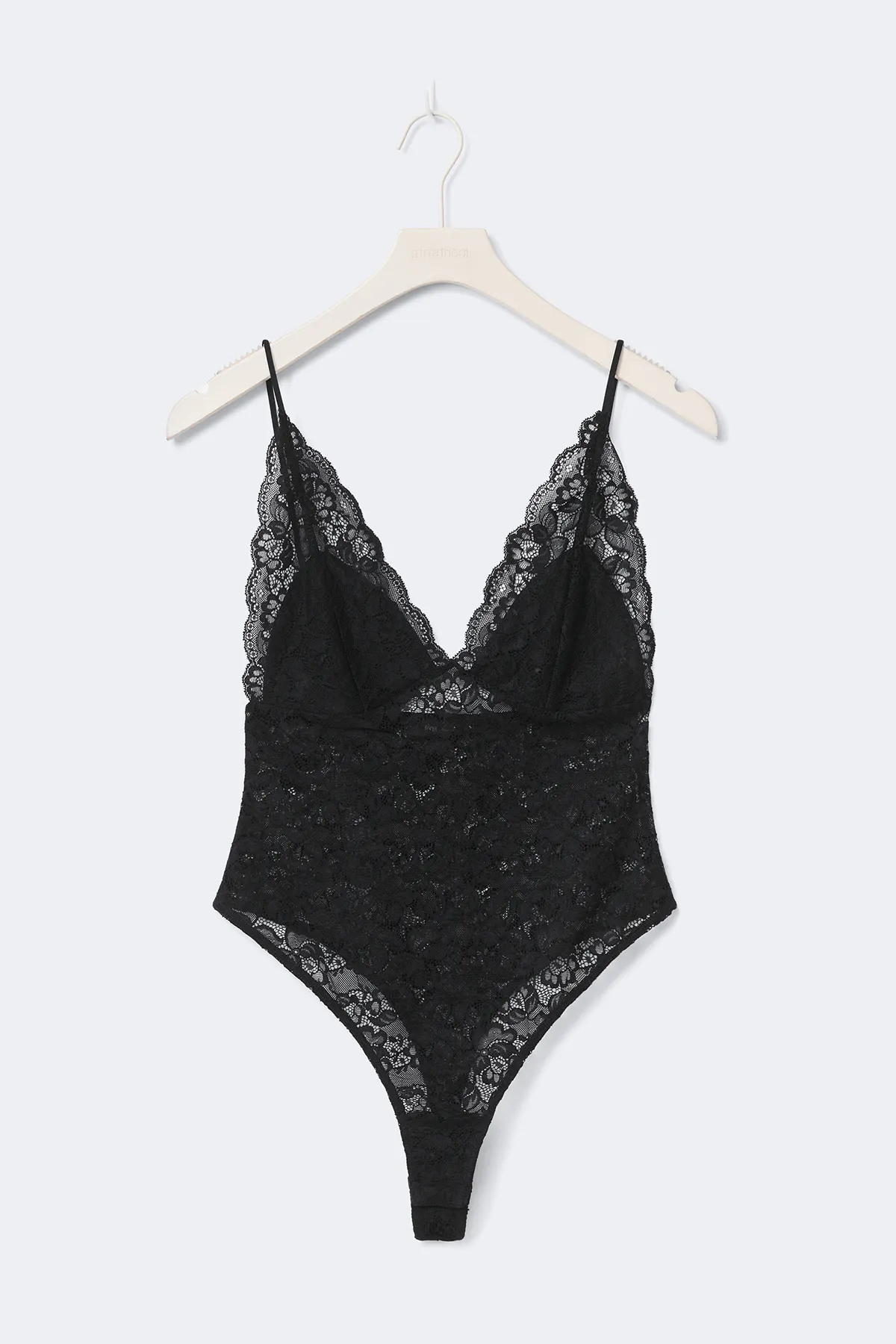 Lace body - Black - Women - Gina Tricot