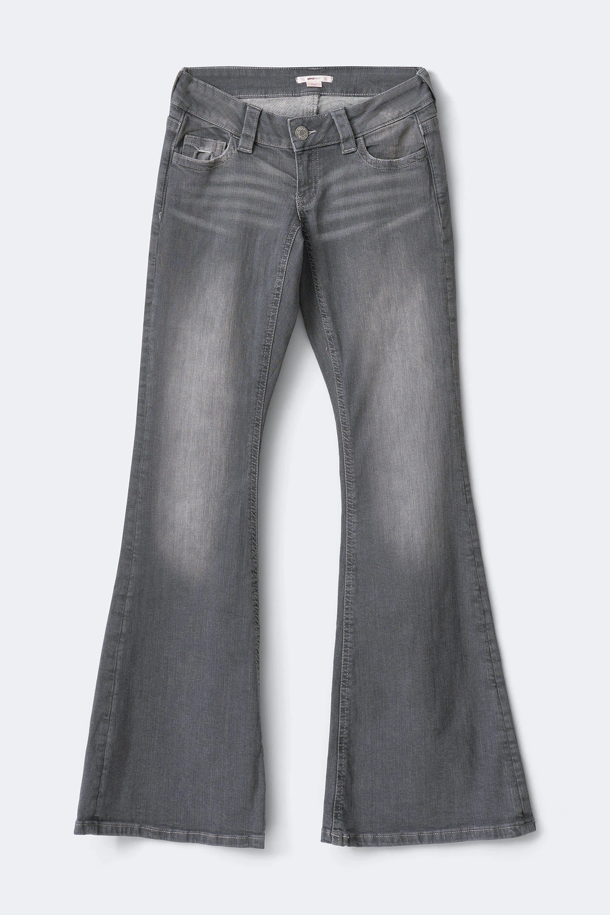Gina Tricot 14+ holy low rise flap jeans dam – bild 4