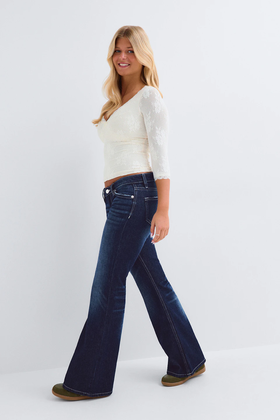 14+ cali dream low rise jeans