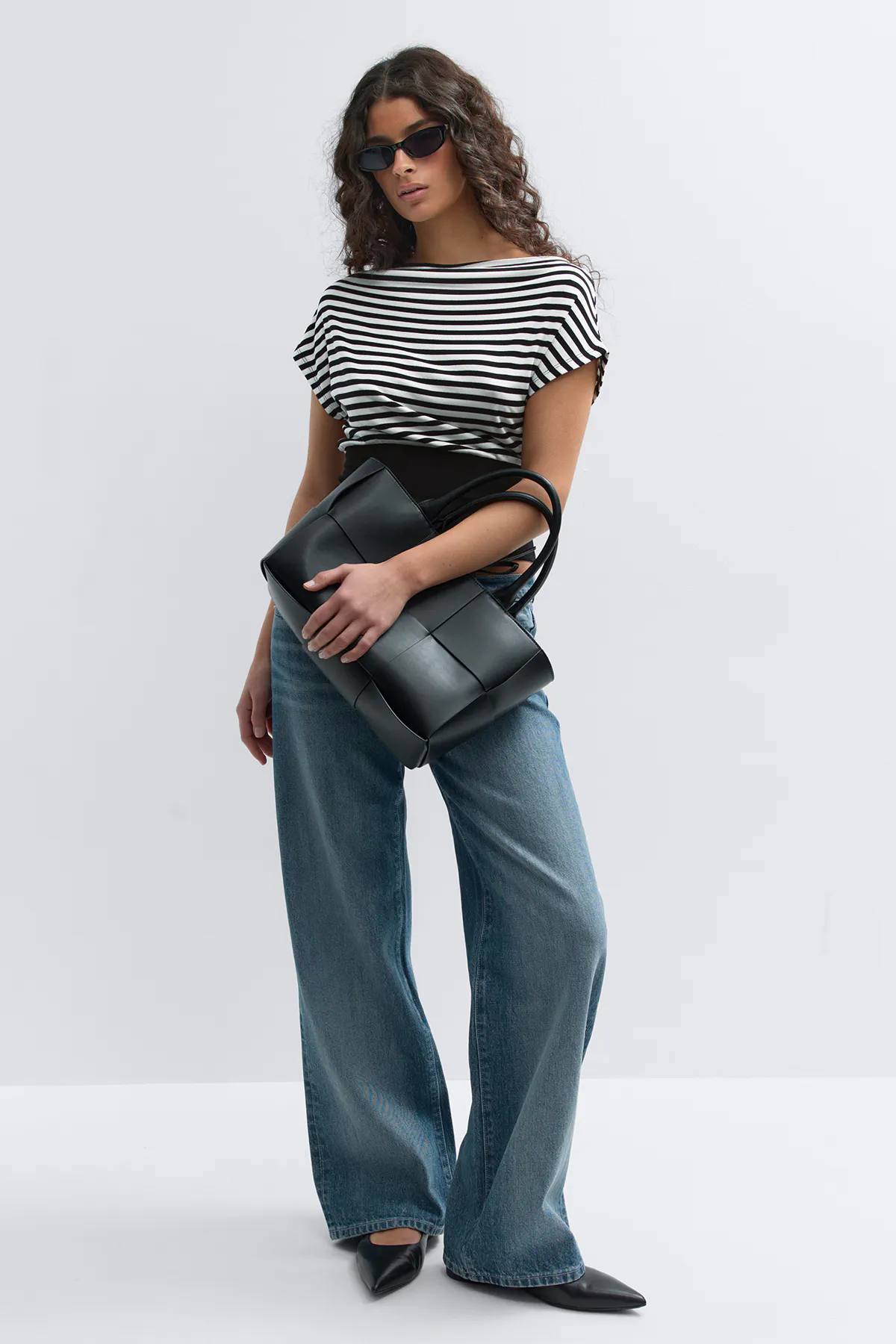 Boatneck top - Black - Women - Gina Tricot