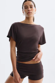 Soft slouchy loungewear top