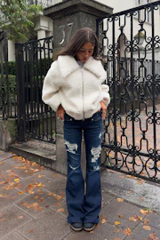14+ low rise flare jeans