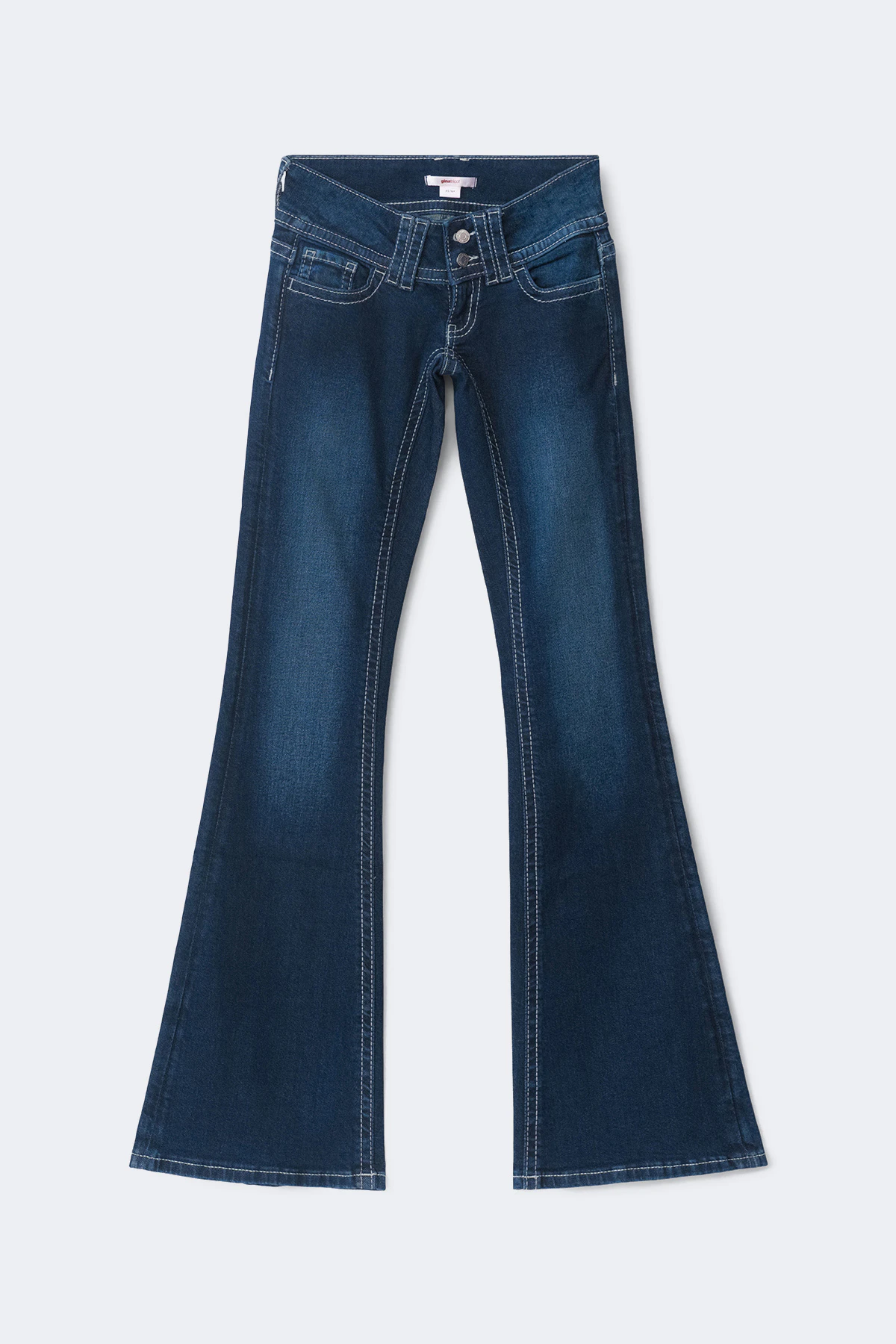 Gina Tricot 14+ holy low flare jeans dam