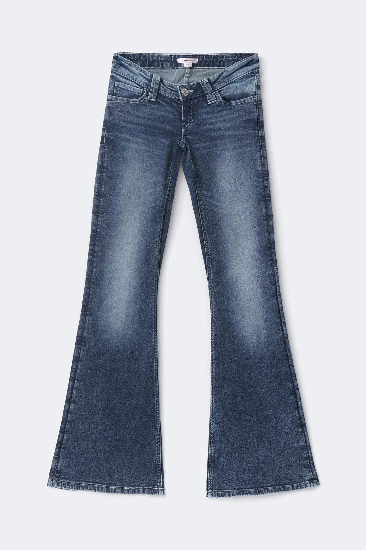 Gina Tricot 14+ too clean flare jeans dam