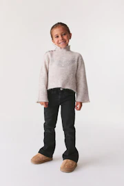 Y petite sparkle flare kids jeans
