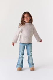 Y petite too clean flare kids jeans