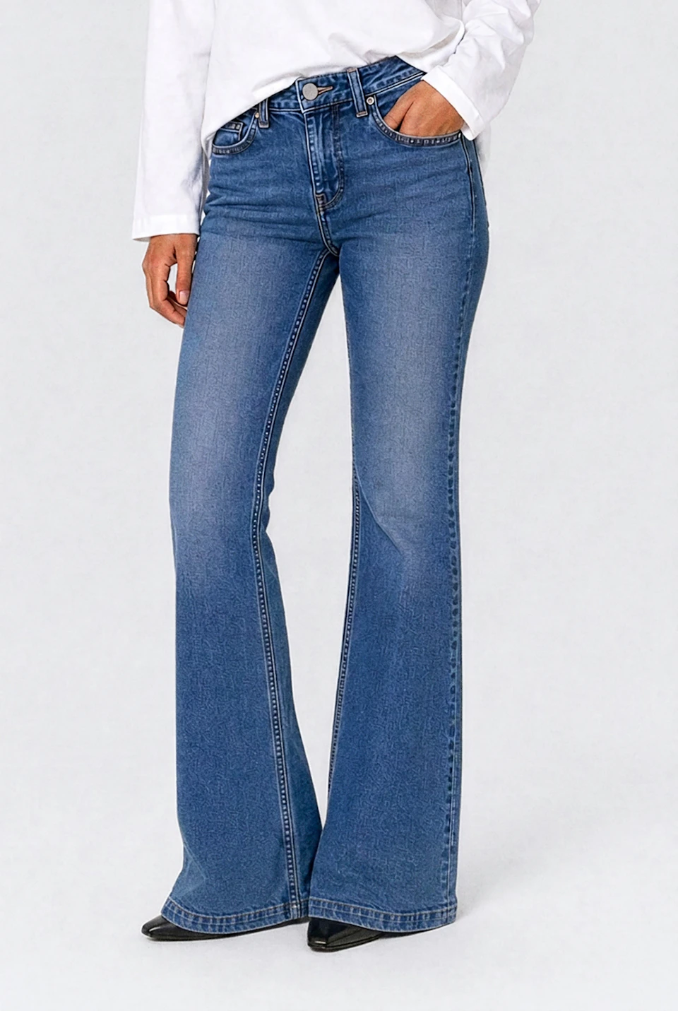 Shape up flare tall jeans