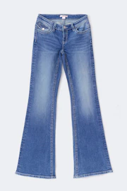 Y angel wings flare jeans tall