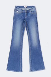 Y angel wings flare jeans tall