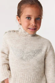 Y petite knitted polo kids sweater