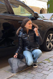 Y padded fur jacket