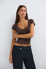 Wow Built-In Bra Top