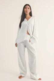 Flannel pyjamas trousers