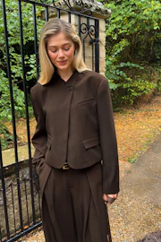 Short blazer